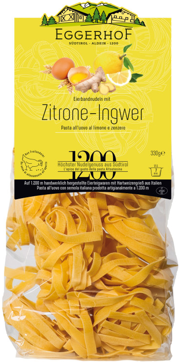 Eggerhof  Zitrone Ingwer Bandnudeln  310g