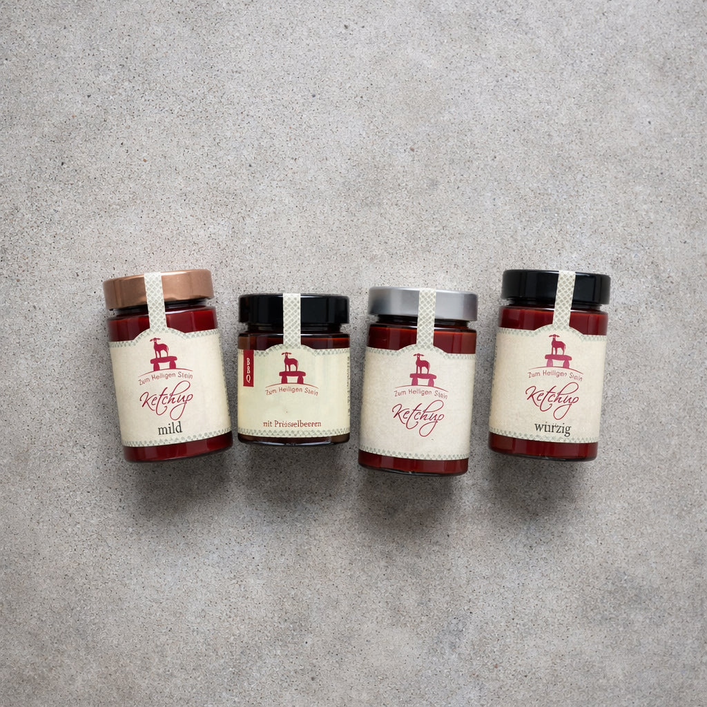 Ketchup zum heiligen Stein